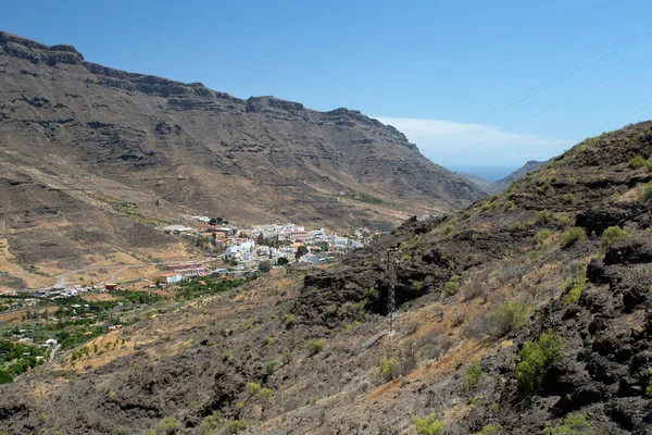 Góry Gran Canaria Wyspy Kanaryjskie Hiszpania — Zdjęcie stockowe