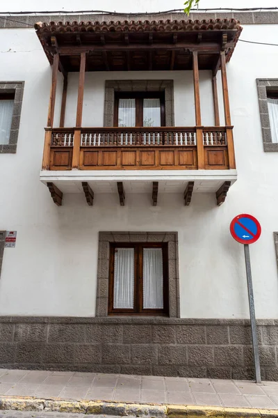 Balkons Van Las Palmas Gran Canaria Spanje — Stockfoto