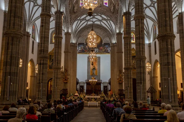 Interiören Catedral Santa Ana Las Palmas Gran Canaria Spanien — Stockfoto