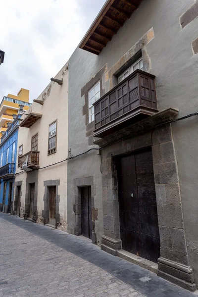 Balconies Las Palmas Gran Canaria Spain — стокове фото