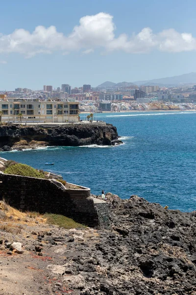 Playa Del Confital Beach Las Palmas Gran Canaria Spain — стокове фото