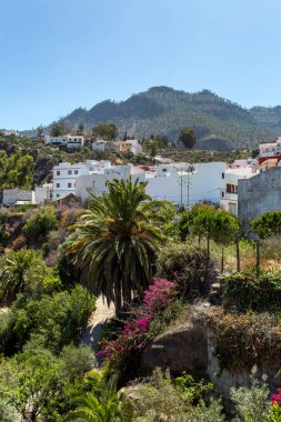 İspanya 'nın Gran Canaria kentindeki küçük Tunte kasabası.