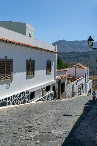 Pequena Cidade Santa Lúcia Gran Canaria Espanha Uma Tarde Verão — Fotografia de Stock