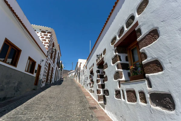 Pequena Cidade Santa Lúcia Gran Canaria Espanha Uma Tarde Verão — Fotografia de Stock