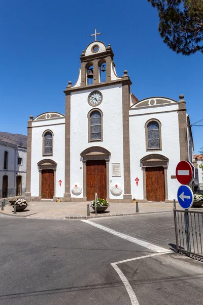 Iglesia San Bartolome Kirche Tunte Gran Canaria Spanien Einem Sommernachmittag — Stockfoto