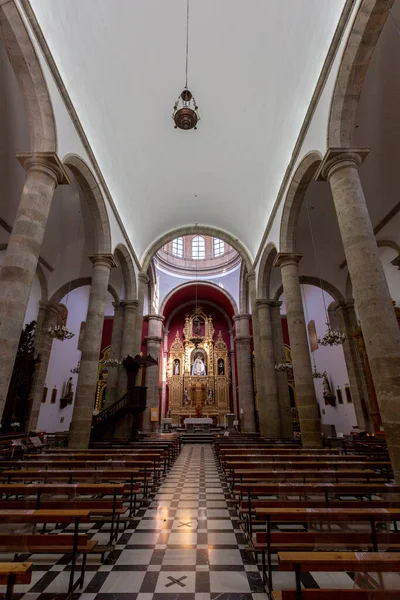 Church San Sebastin Aguimes Gran Canaria Spain Summer Afternoon — Stock Photo, Image
