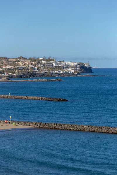 Praias Areia Gran Canaria — Fotografia de Stock