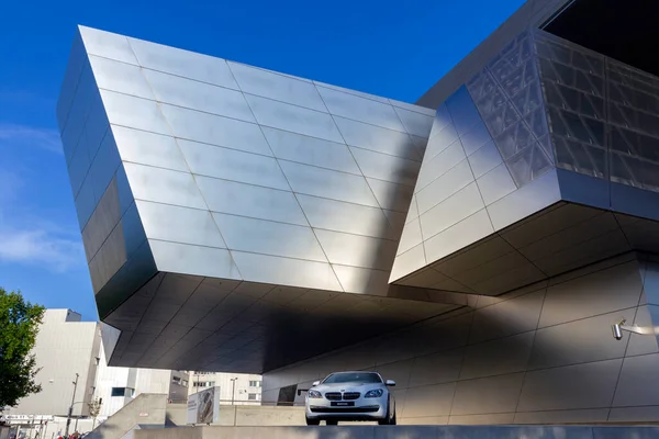 München Deutschland 2011 Architekturdetail Des Bmw Welt Gebäudes München — Stockfoto