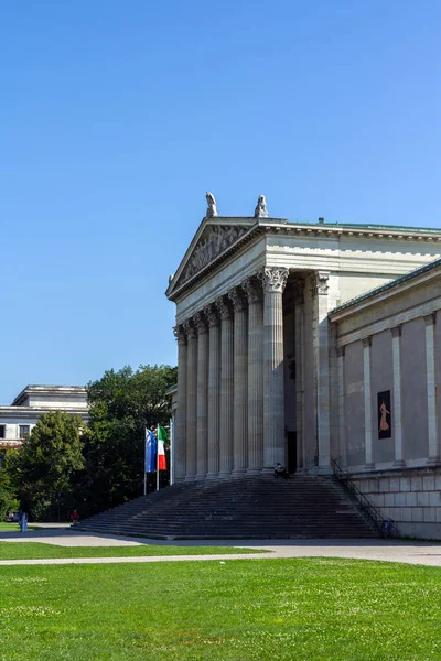 Museu Das Coleções Estaduais Antiguidades Staatliche Antikensammlungen Praça Konigsplatz Munique — Fotografia de Stock