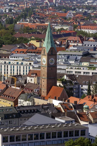 Vue Munich Depuis Célèbre Frauenkirche Munich Allemagne Par Une Belle — Photo