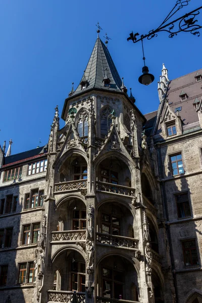 Neues Rathaus Câmara Municipal Nova Munique Neue Rathaus Palácio Estilo — Fotografia de Stock