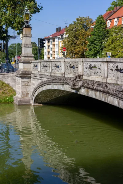 Pont Ludwig Ferdinand Munich Allemagne — Photo