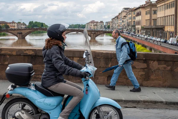 Florence Italy May 2010 Summer Day Streets Florence — Stock Photo, Image