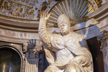 Beş Yüzler Salonunda Heykel, Floransa, İtalya 'da Palazzo Vecchio.