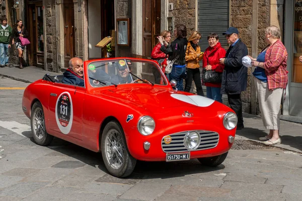 Флоренция Италия Мая 2010 Siata Amica 1950 Ралли Mille Miglia — стоковое фото