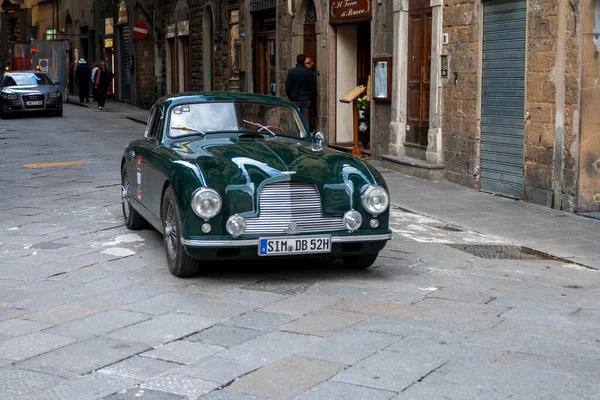 Florence Italy May 2010 Aston Martin Db2 1952 Rally Mille — Stock Photo, Image