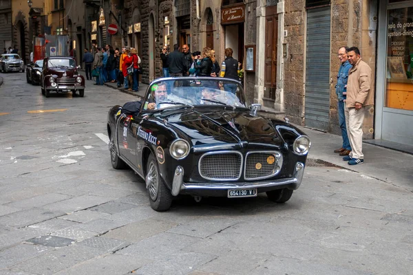 Florença Itália Maio 2010 Fiat 1100 103 Trasformabile 1955 Rali — Fotografia de Stock