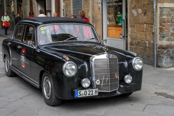 Florencia Italia Mayo 2010 Mercedes Benz 220 1955 Rally Mille — Foto de Stock