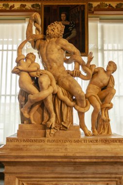 Laocoon ve Oğulları Yazan Baccio Bandinelli 1525 Uffizi Galerisi Florence