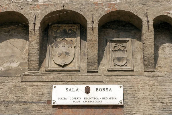 Biblioteca Salaborsa Bologna Italien Sommardag — Stockfoto