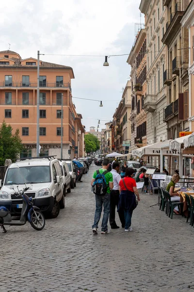 Rome Italy May 2010 Street Rome Summer Day — Stock Photo, Image