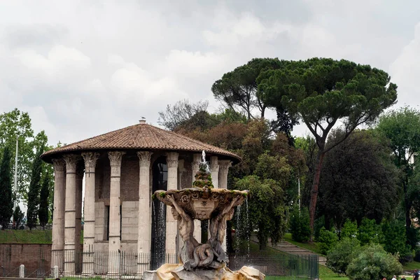 Rome Italy May 2010 Temple Hercules Victor Rome Structure Probably Stock Photo