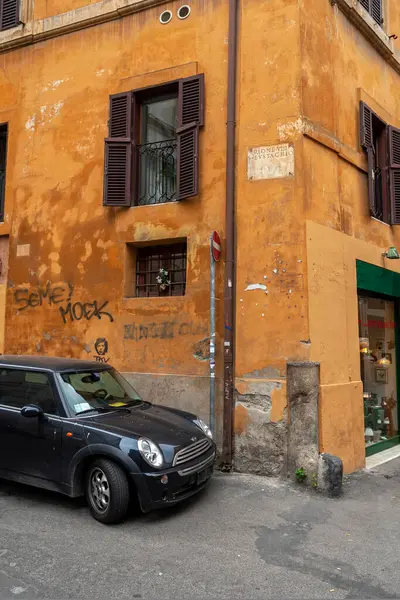 Rome Italy May 2010 Mini Summer Street Rome — Stock Photo, Image