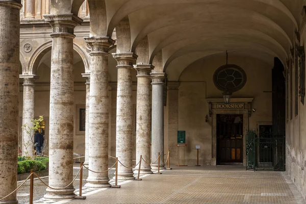 Courtyard Doria Pamphilj Gallery Rome Italy — Stock Photo, Image