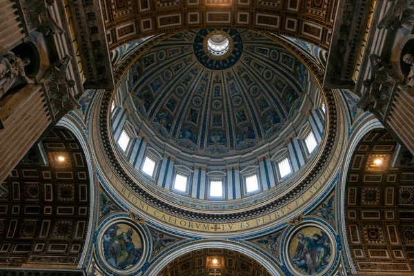 Facade Peter Basilica Basilica Papale San Pietro Vaticano Rome Summer — Stock Photo, Image