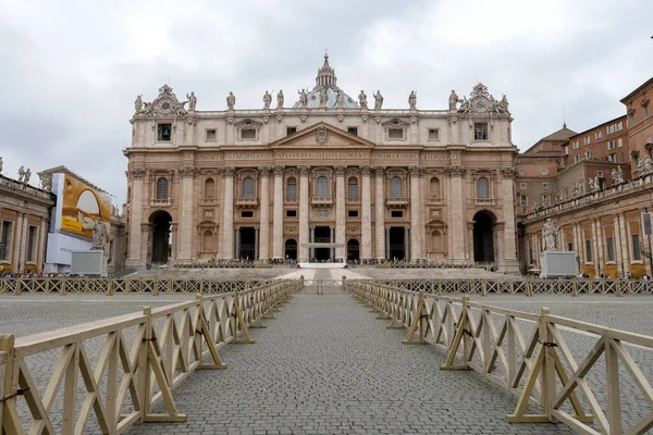 Roma Aziz Peter Bazilikası Nın Vatikan Papale San Pietro Bazilikası — Stok fotoğraf