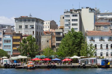 İstanbul, Türkiye - 8 Haziran 2014: Süleyman Camisi, İstanbul 'un Üçüncü Tepesi' nde bulunan bir Osmanlı İmparatorluk camii..