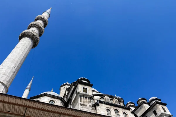 Yeni Cami Başlangıçta Stanbul Türkiye Deki Valide Sultan Camii — Stok fotoğraf