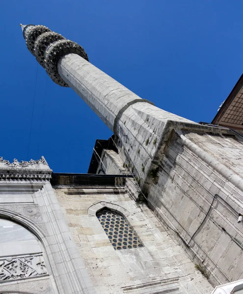 Yeni Cami Başlangıçta Stanbul Türkiye Deki Valide Sultan Camii — Stok fotoğraf