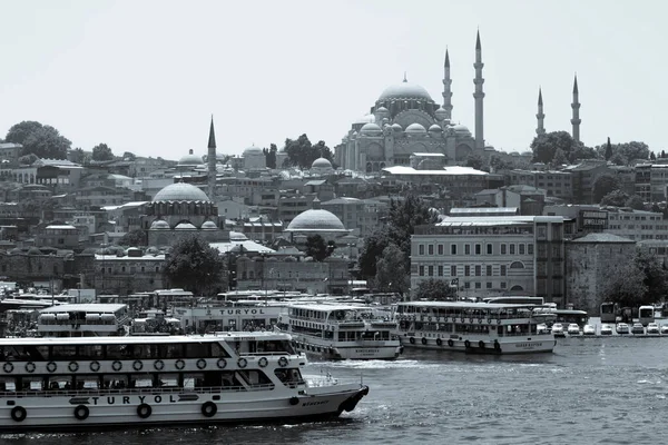 Istanbul Turecko Června 2014 Mešita Suleymaniye Osmanská Imperiální Mešita Nacházející — Stock fotografie