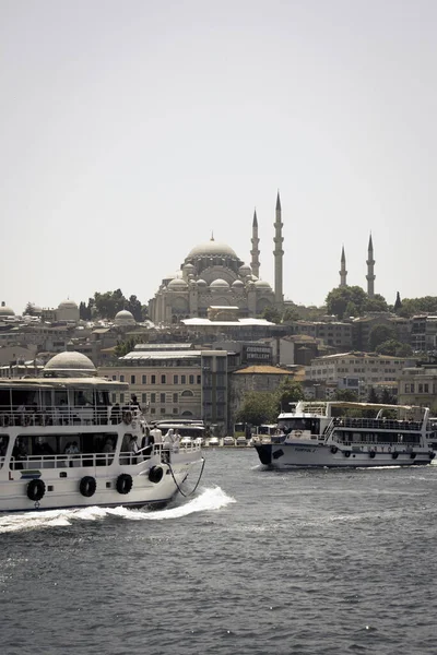 Istanbul Turecko Června 2014 Mešita Suleymaniye Osmanská Imperiální Mešita Nacházející — Stock fotografie