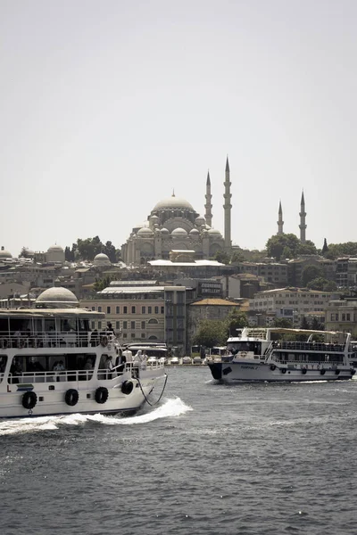 Isztambul Törökország Június 2014 Suleymaniye Mosque Ottoman Imperial Mecset Located — Stock Fotó