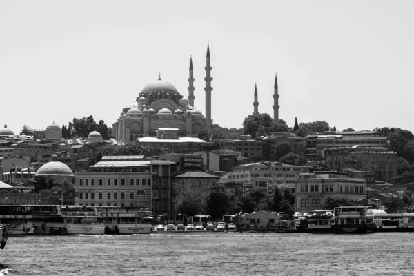 Isztambul Törökország Június 2014 Suleymaniye Mosque Ottoman Imperial Mecset Located — Stock Fotó