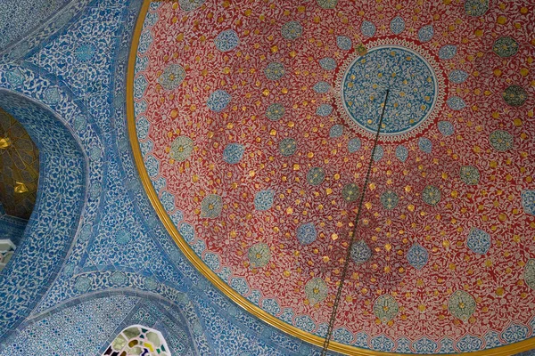Interieur Van Het Topkapi Paleis Istanbul Een Zomerdag 15E 16E — Stockfoto