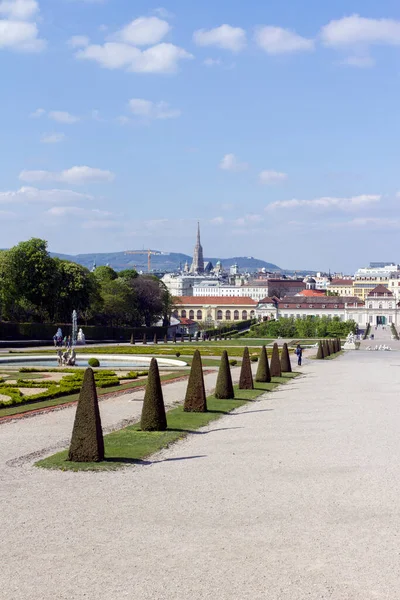 Belvedere Bir Tarihi Viyana Avusturya Karmaşık Orangery Saray Ahırları Iki — Stok fotoğraf