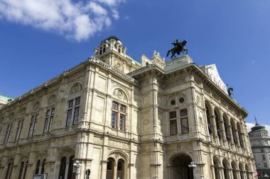 Viyana Devlet Operası veya Viyana 'da Wiener Staatsoper, Avusturya.