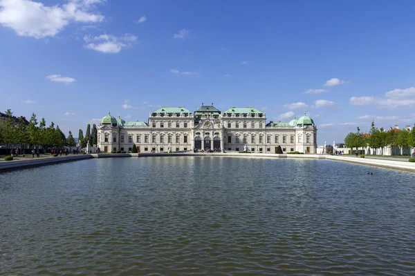 Belvedere Complejo Histórico Edificios Viena Austria Que Consta Dos Palacios —  Fotos de Stock