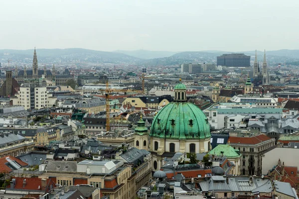 Skyline City Vienna Tower Stephen Cathedral Summer Day — Stock Photo, Image