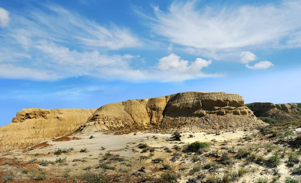 Wüstenplateau shalkar-nura — Stockfoto