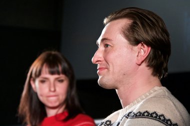 Aktör Sergei Bezrukov ve yapımcı Anna Mathison