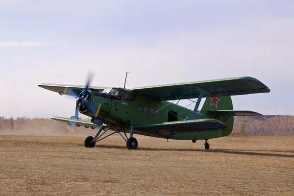 Biplano Antonov An-2 Fotografias De Stock Royalty-Free