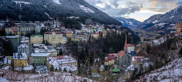 Panorama de Bad gastein domaine skiable Autriche — Photo