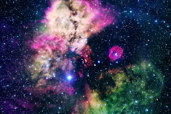 Starfield Kosmos Art Prvky Tohoto Snímku Poskytla Nasa — Stock fotografie