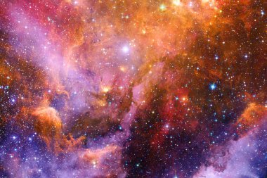 Uzay boşluğu. Bilim kurgu evreni. Bu görüntünün elementleri NASA tarafından desteklenmektedir