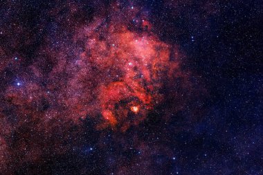 Dış uzay sanatı. Starfield. Harika bir nebula. Bu görüntünün elementleri NASA tarafından desteklenmektedir.