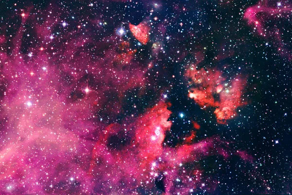 Dış Uzay Sanatı Starfield Harika Bir Nebula Görüntünün Elementleri Nasa — Stok fotoğraf